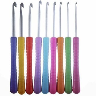 Haaknaalden easy grip 2mm