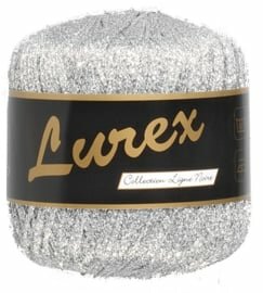 Lurex garen zilver