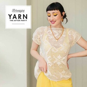 Yarn the after party gentle breeze filet top haakpatroon nr 149