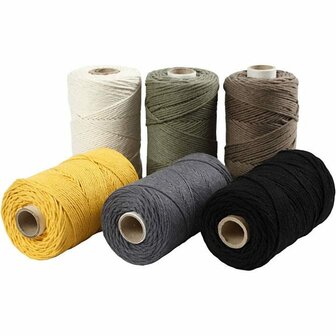 Macram&eacute; koord 2mm