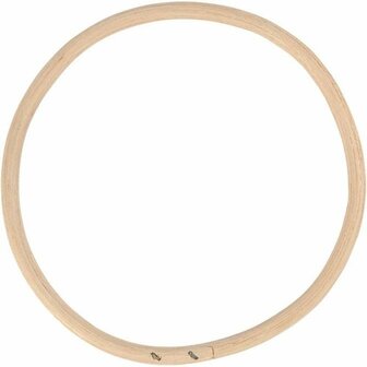 Bamboe ring, d: 15,3 cm