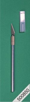 Precision knife with 5 spare blades hobby mes