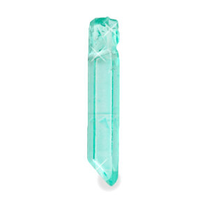  Natuursteen hangers kwarts Ocean green opal ca. 15-30x4-6mm 4st