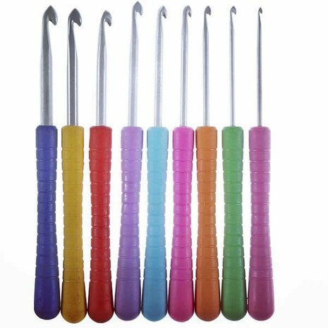 Haaknaalden easy grip 5.5mm