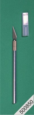 Precision knife with 5 spare blades hobby mes