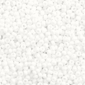 Miyuki rocailles 11 0 Opaque white